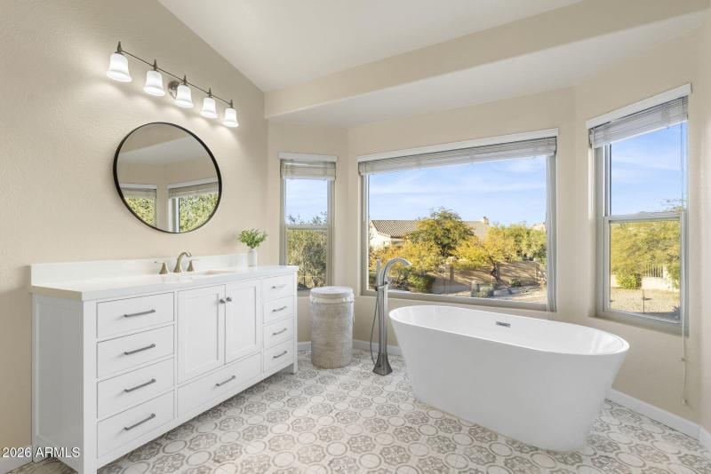 Primary ensuite bath views