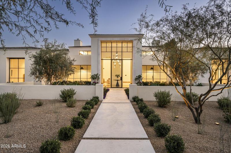 Twilight Front Entrance