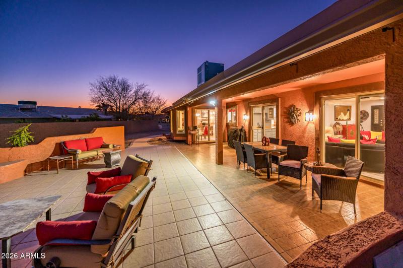 Evening Ready Rear Yard