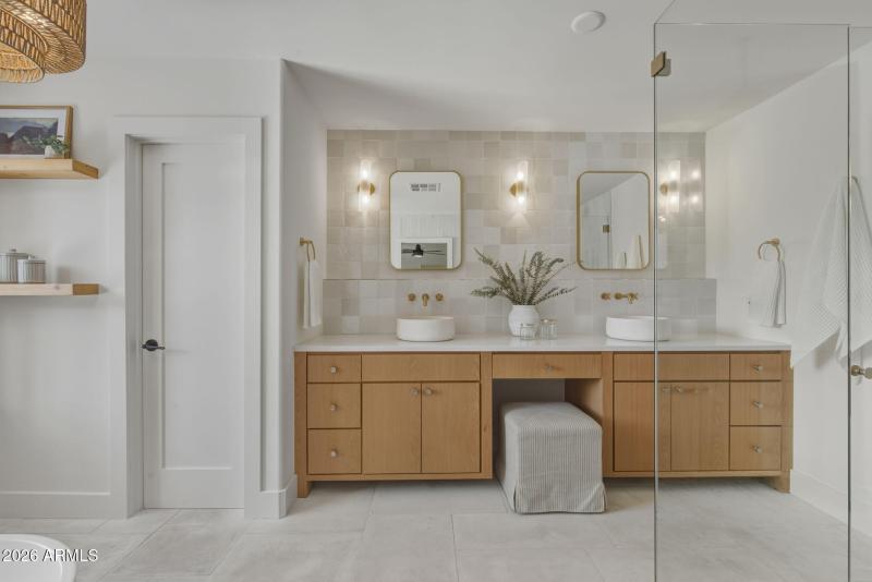 Dual Vanity Primary Bathroom