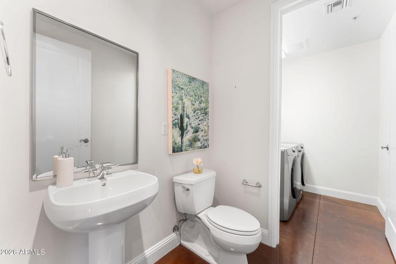 Powder Room and Laundry