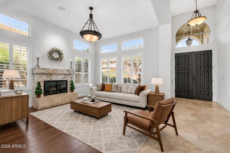 Entry off formal living room