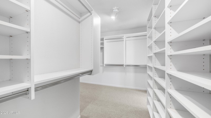 Large walk-in closet