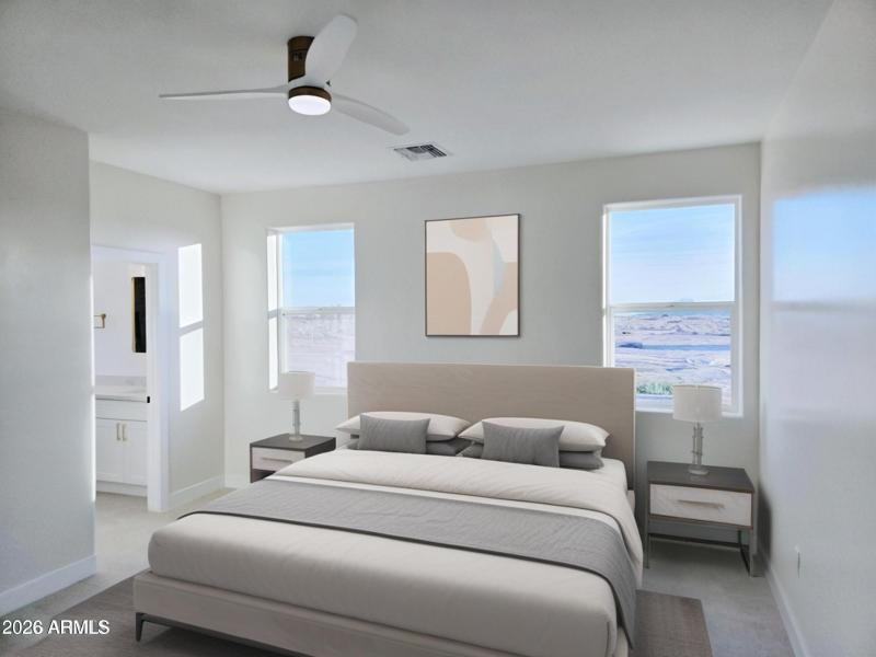 Master Bedroom AI enhanced