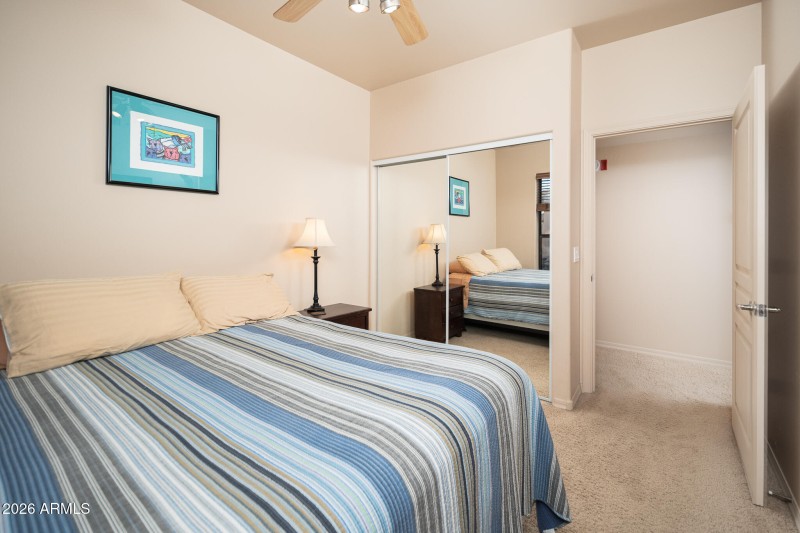 Spacious bedroom 11.11 x 11.9