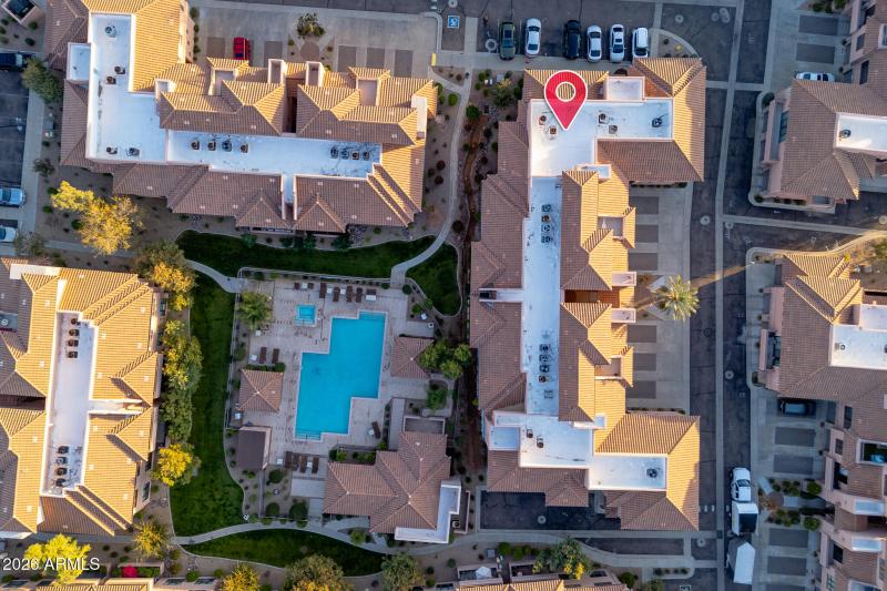 Two community heated pools