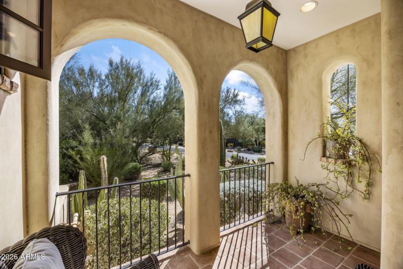 Covered Patio at Guest Bedroom 1