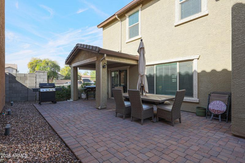 Extended Paver Patio