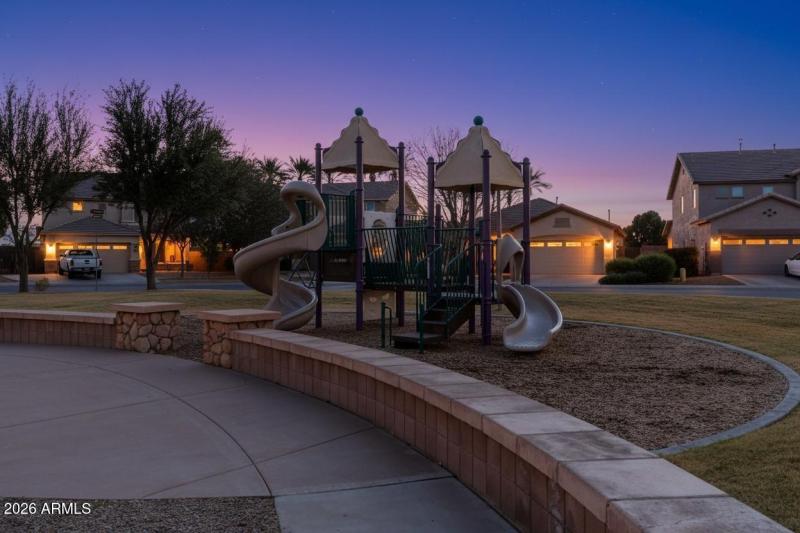 Playground Sunset