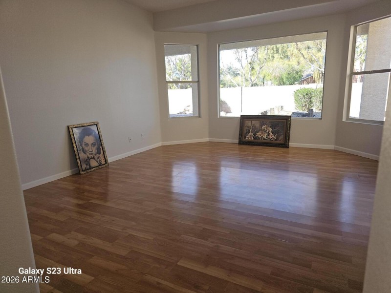 spacious primary suite