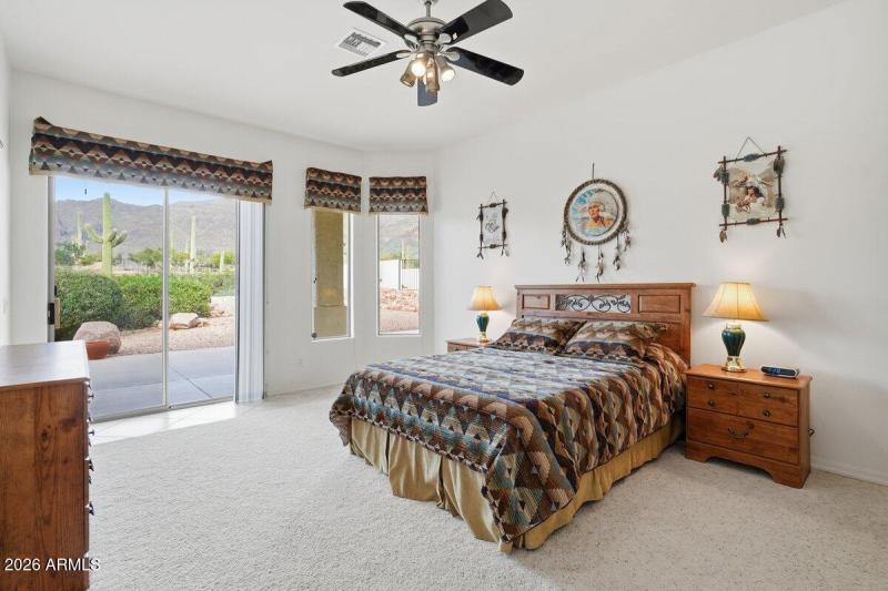 Bedroom 2 w/ Separate Exit to Patio