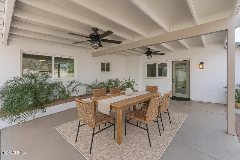 Extra Large Covered Patio