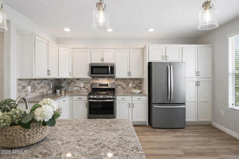 Virtually Staged/Painted Kitchen