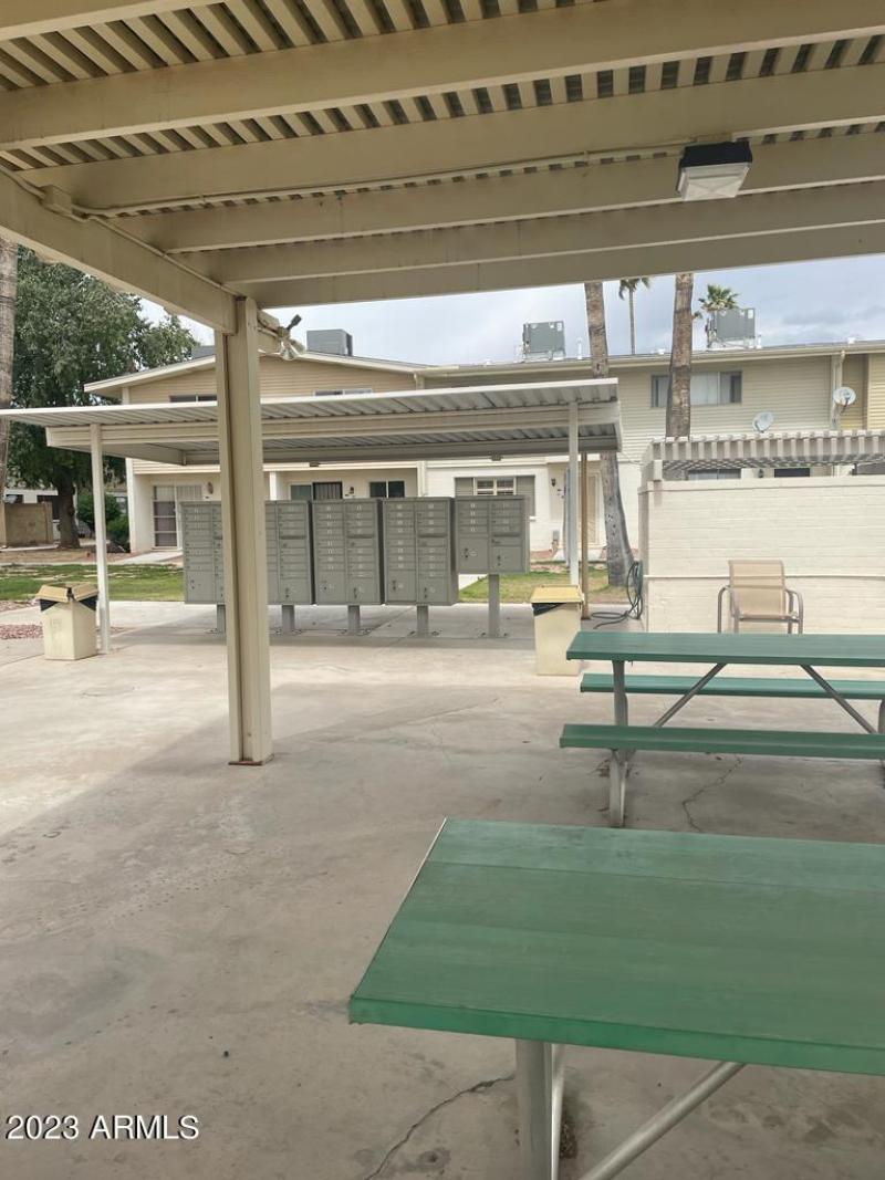 STEPS FROM MAILBOX & PICNIC AREA