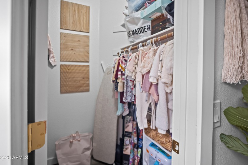 2nd Bedroom Walk-In closet
