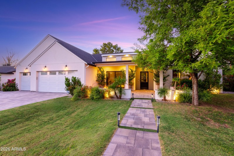 EVENING FRONT ELEVATION