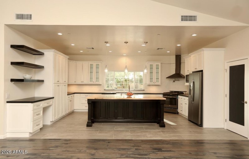 Chef gourmet kitchen