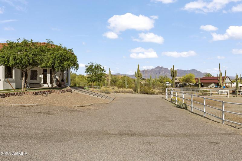 With gorgeous mountain views