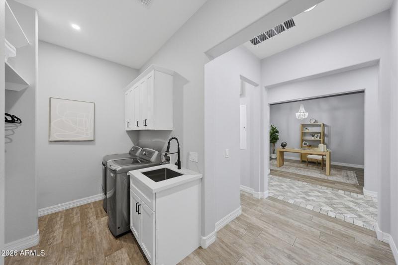 Remodeled Laundry Room