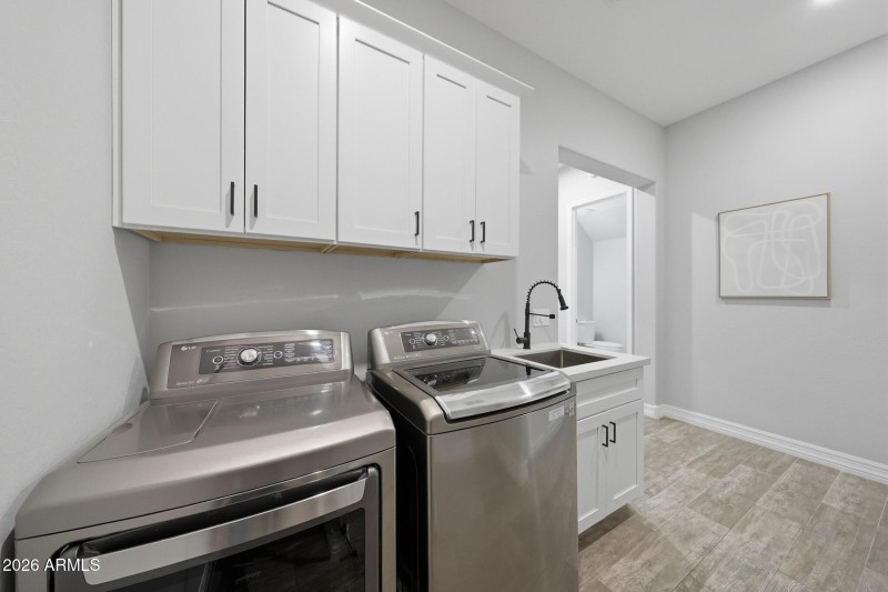 Remodeled Laundry Room