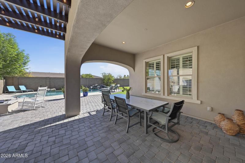 Expansive Covered Patio