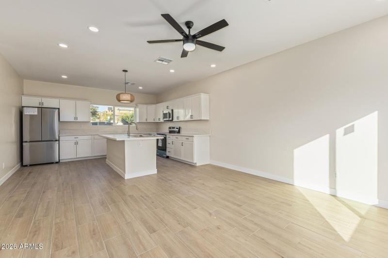 Unit 1 - Living/Dining Space