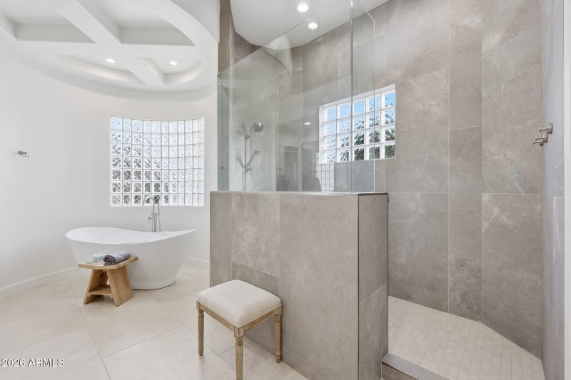 Spa-inspired primary bath