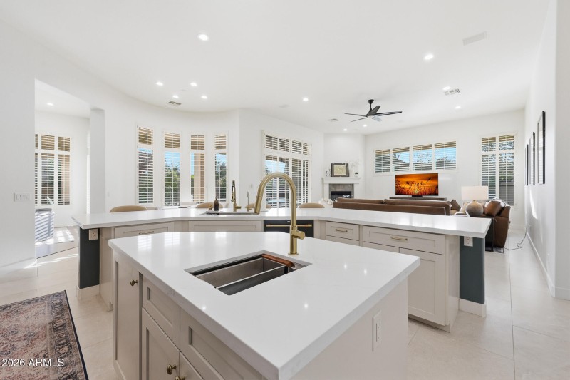 Second island w Prep sink