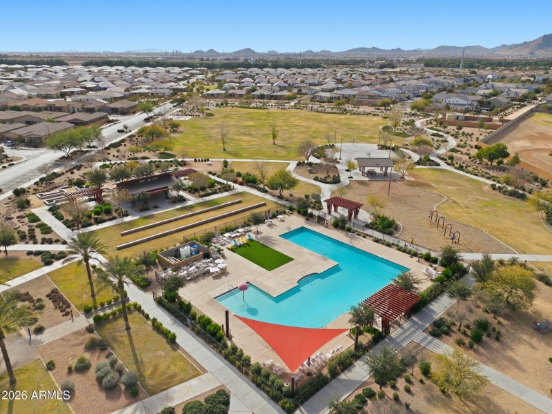 Overview of pool etc