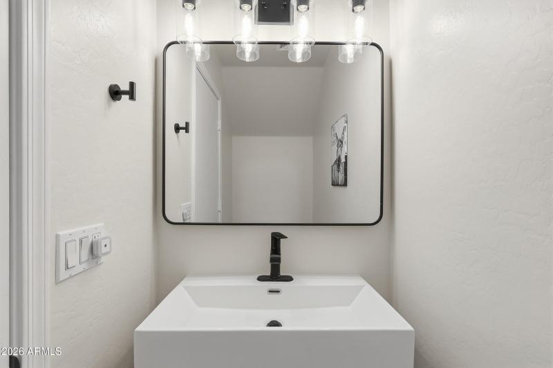 Downstairs Half Bath