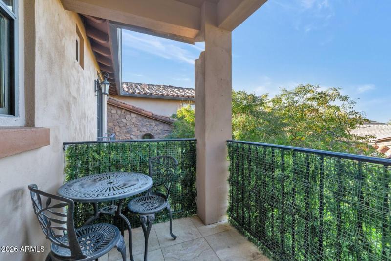 Balcony - off bedroom