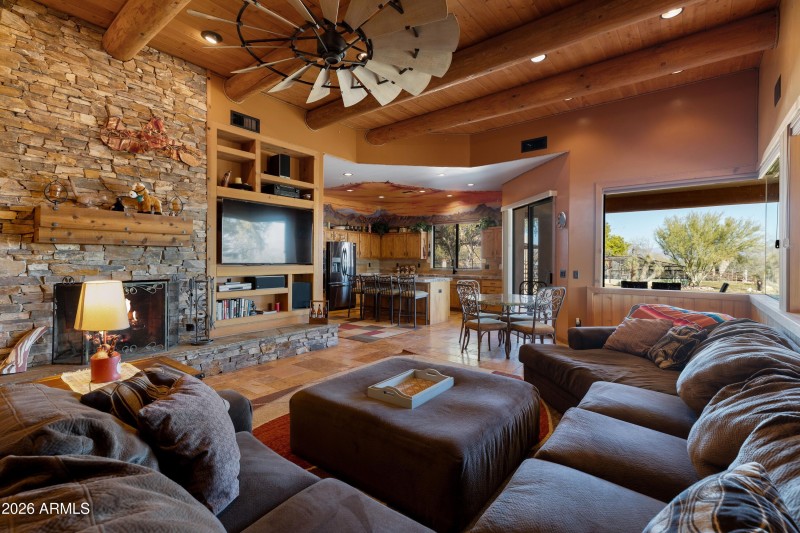 Great Room with Natural Lighting