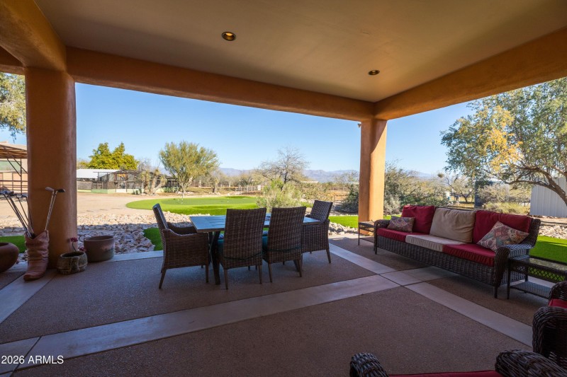 Expansive Covered Patio