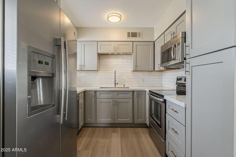 Remodeled Kitchen with Quartz