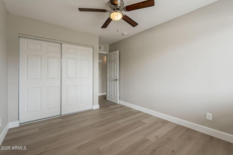 Bedroom With Large Closet
