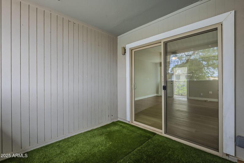 Private Covered Patio Space