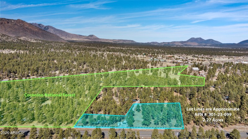 Drone Shot with Approx. Lines