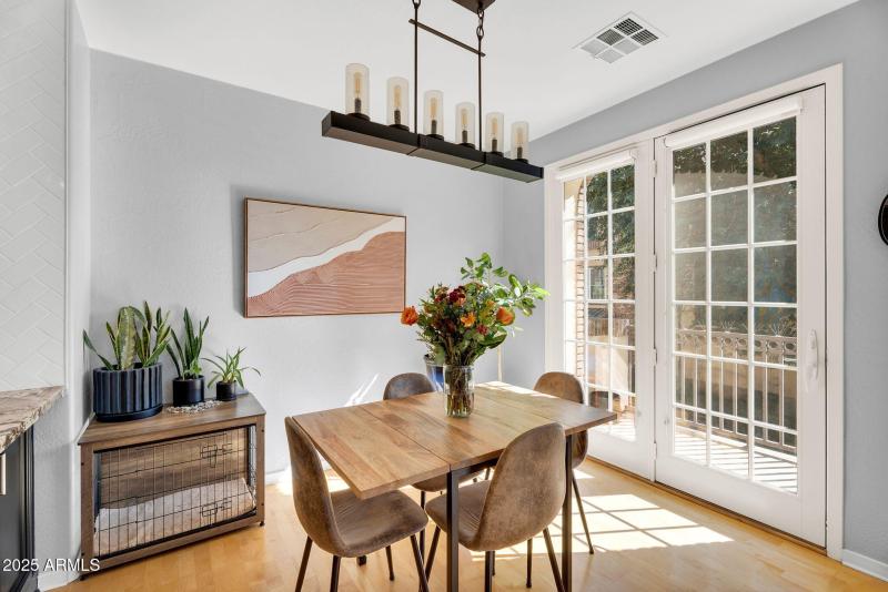 Light-Filled Dining Area
