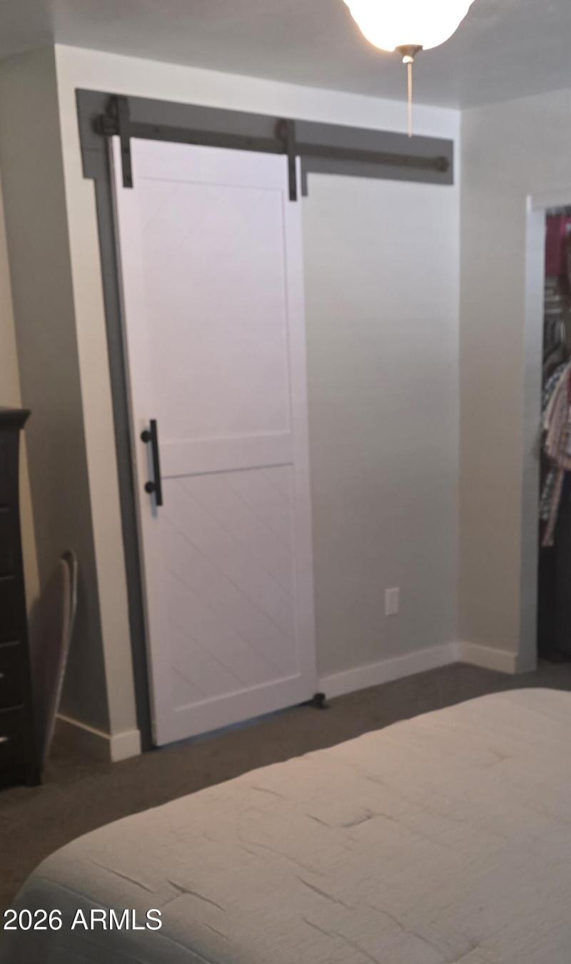 custom doors to bathroom