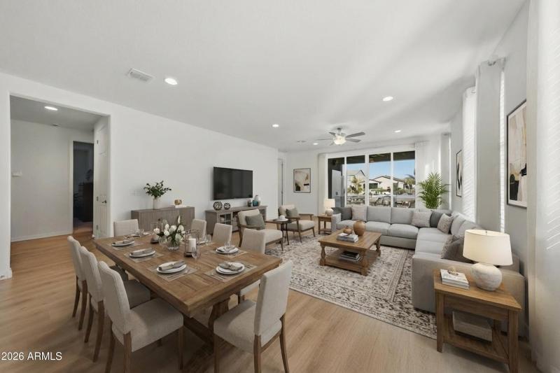 Living Area - Virtually Staged