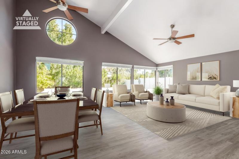 13077 N. 99th Pl. - Living Virtual Stage