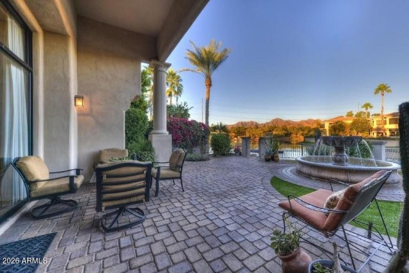 Serene Back Patio with Views