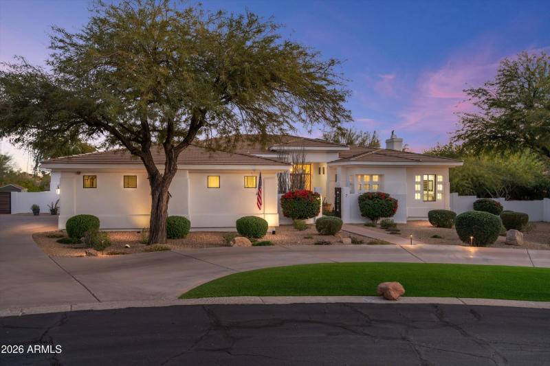 005-Front Twilight View