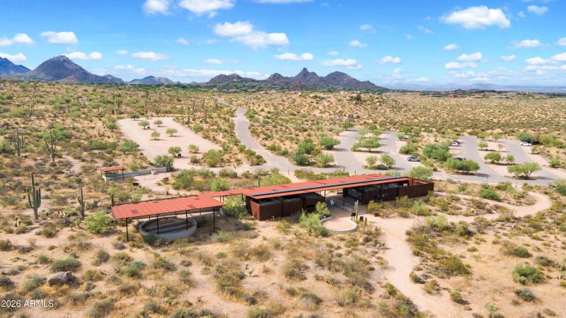 Brown Ranch Trailhead Drone Print 2