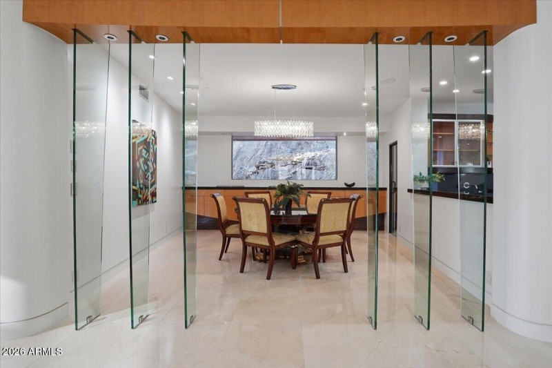 Dining Room w/Wine Cellar