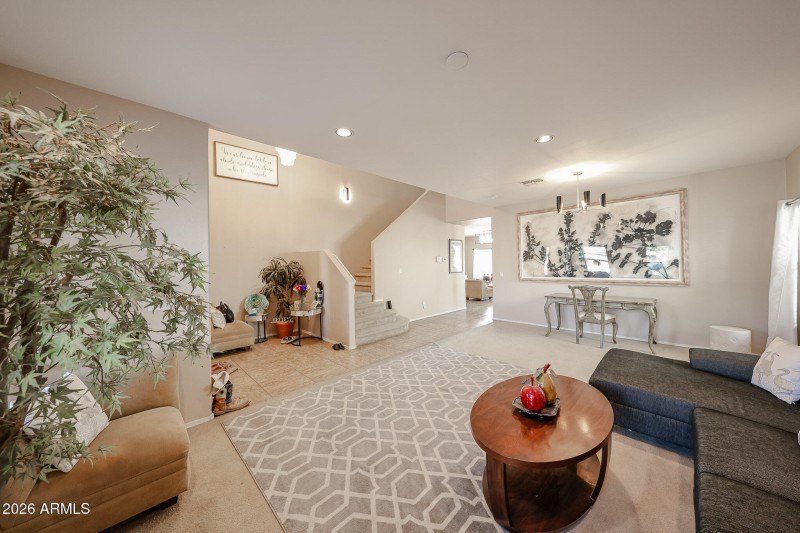 Formal Living and Dining View