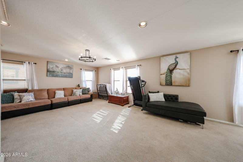 Primary Suite with a Sitting Room