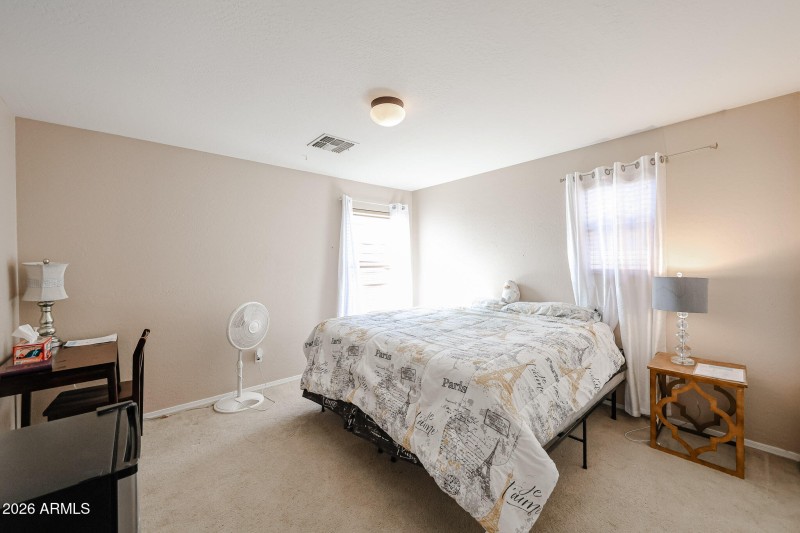 Bedroom 3 located on the Front side of t