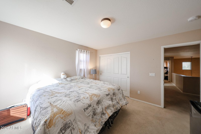 Wider Doorways at Bedrooms upstairs