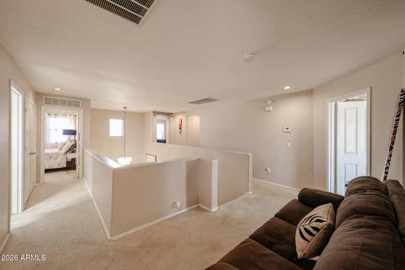 This area Upstairs may be perfect Study